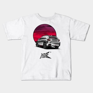 subaru crosstrek rear Kids T-Shirt